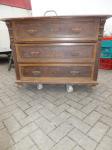Gründerkommode / unrestauriert / guter Zustand / original Beschläge 280 Euro