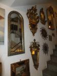 alte und neue Spiegel, Bilder und sonstige Wanddekoration