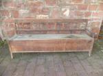 Bauernbank aus dem Spessart / original Zustand / ca. 200cm breit / 185 Euro