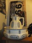 Waschgarnitur / Jugendstil / um 1915 / Top-Zustand / 65 Euro // Holzschild / Route 66 / 35 Euro