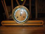 Büffet-Uhr / funktionsfahig / 60 Jahre / Top-Zustand / seltenes Modell / Elka / B41xH19xT10