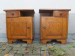 2 Nachttische / massiv Eiche / seltenes Modell / je 28 Euro