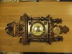 große Wanduhr / um 1900 / 165 Euro