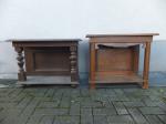 2 Wandkonsolen / Gründerzeit und Jugendstil / je 50 Euro