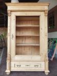 Vitrinen-Schrank um 1900 / restauriert / Top-Qualität / H177 x B107 x T55 / 950 Euro