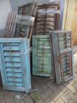 Fensterläden / sehr seltene Modelle / original Shabby / paarweise je 75 Euro