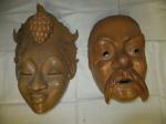 Alte Holzmasken / 85 Euro