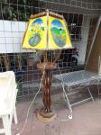 Stehlampe / hangemalter Schirm 145 Euro