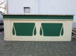 Ladentheke aus einer Bäckerei-Auflösung / Jugenstil / um 1900 / B210 H84 T60 / 320 Euro